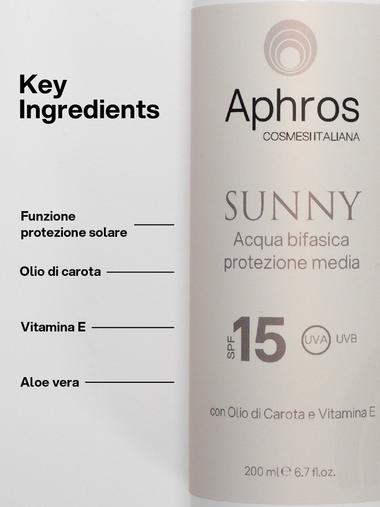 Acqua Bifasica Protezione Media SPF 15 — ingredienti