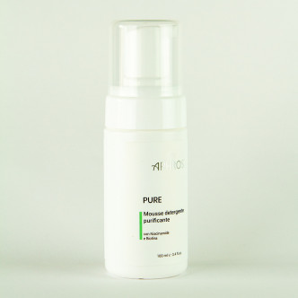 Mousse Detergente Purificante Aphros con Niacinamide e Biotina