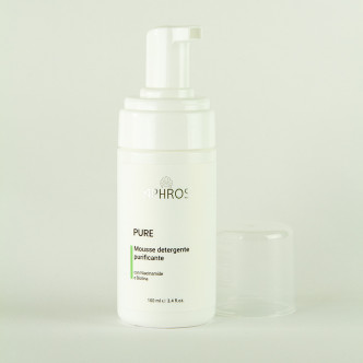 Mousse Detergente Purificante Aphros con Niacinamide e Biotina