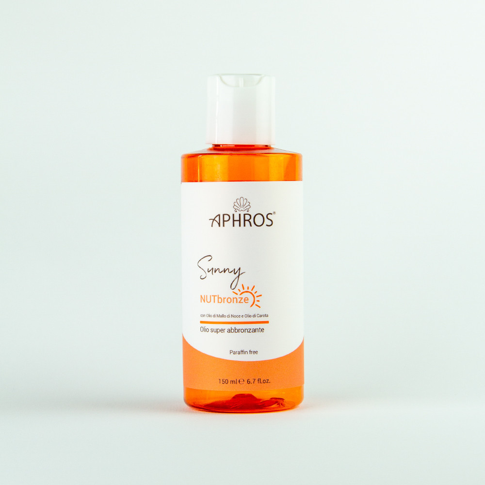 NutBronze Oil con Olio di Mallo di Noce, Carota e Cocco - 150 ml