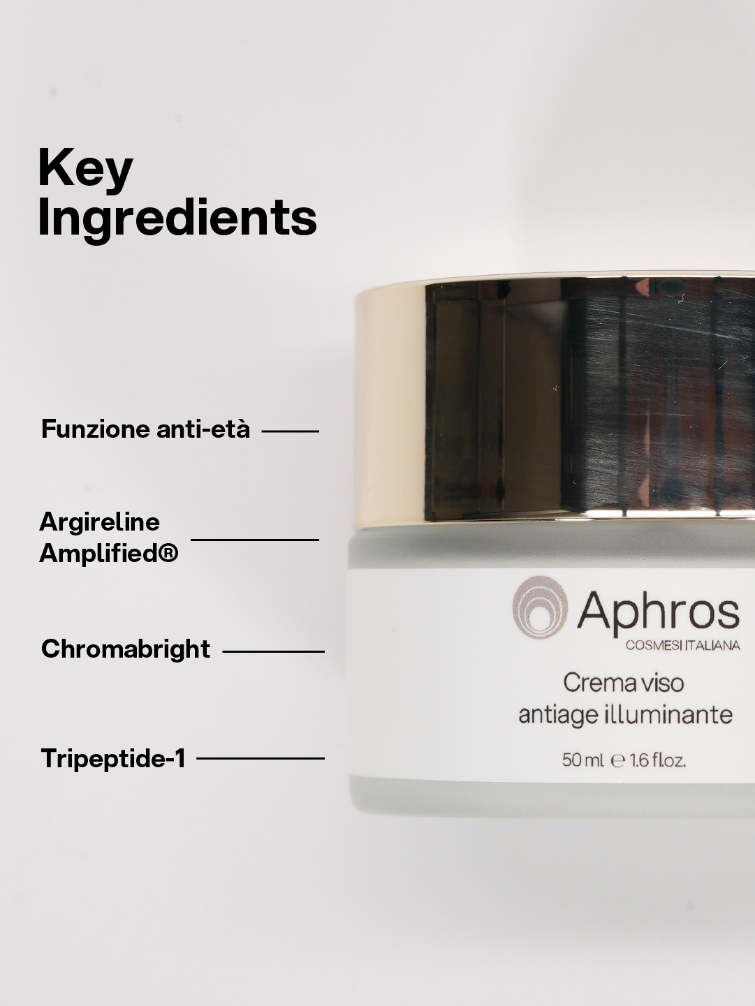Crema Viso Antiage Illuminante — ingredienti