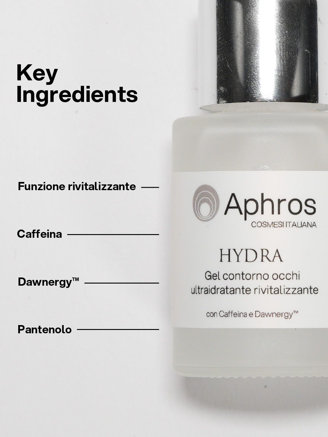 Gel Contorno Occhi Ultraidratante Rivitalizzante — ingredienti