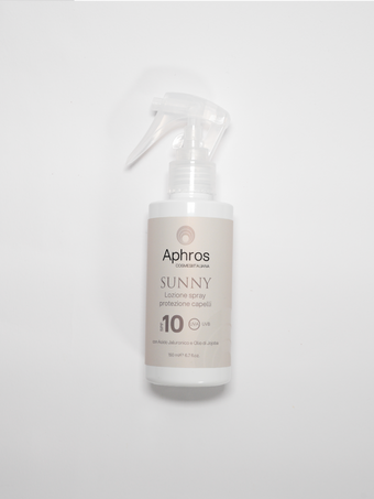Lozione spray protezione capelli SPF 10 — verticale