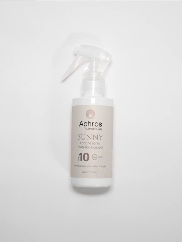 Lozione spray protezione capelli SPF 10 — verticale