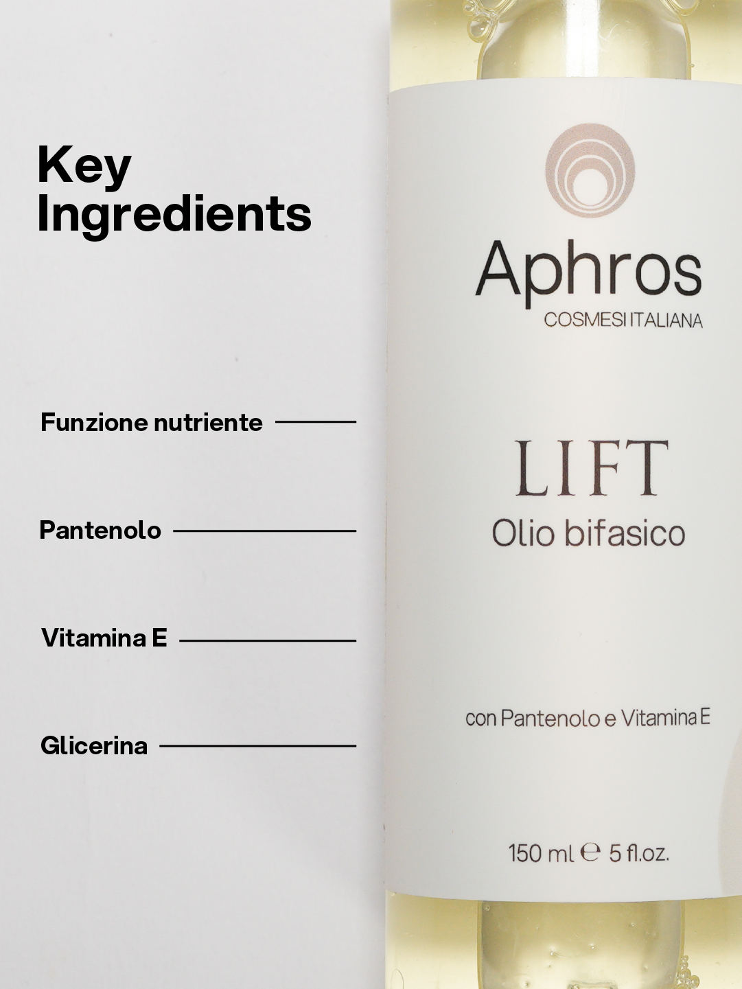 Olio Bifasico — ingredienti
