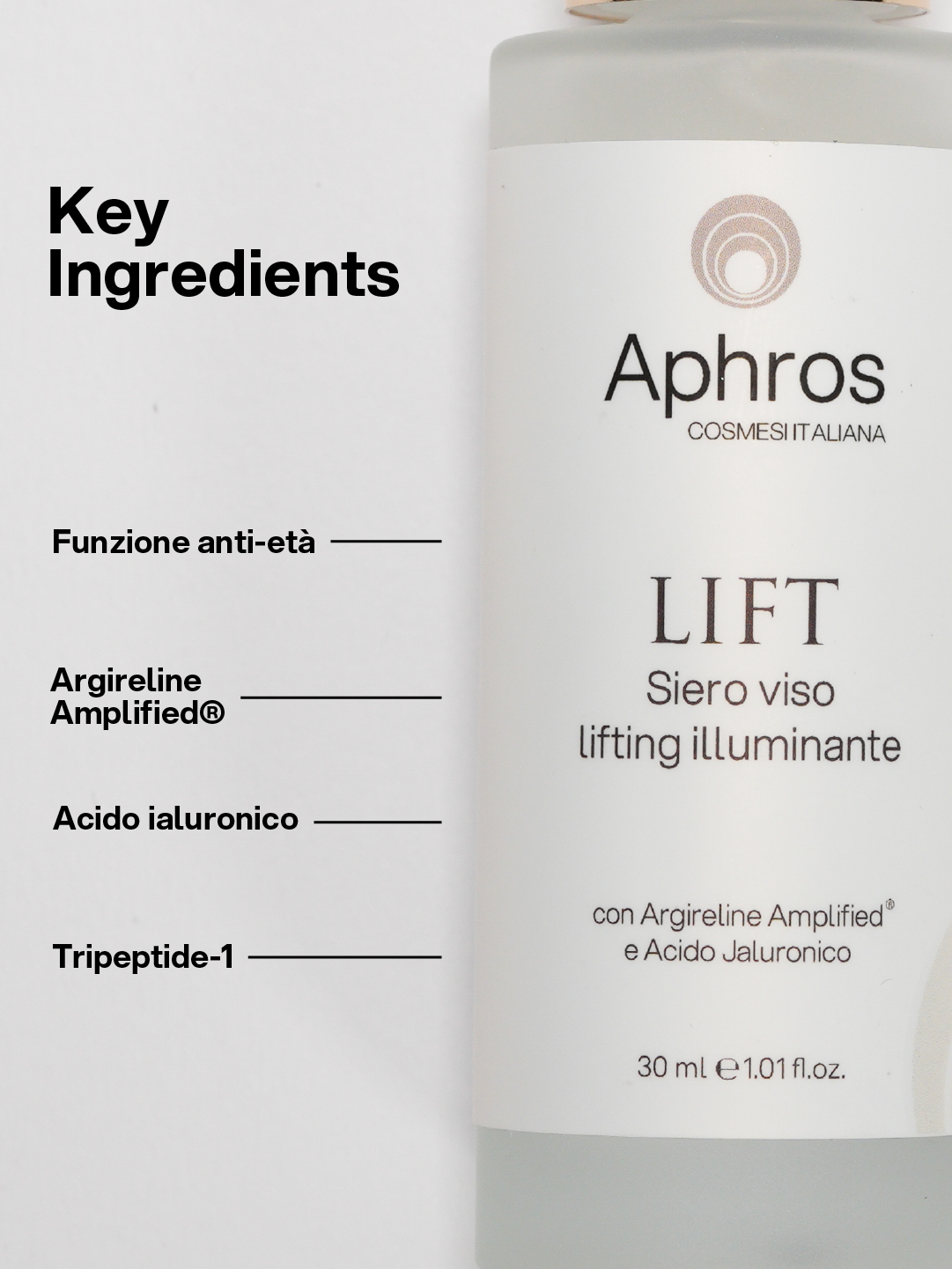 Siero Viso Antiage Illuminante — ingredienti